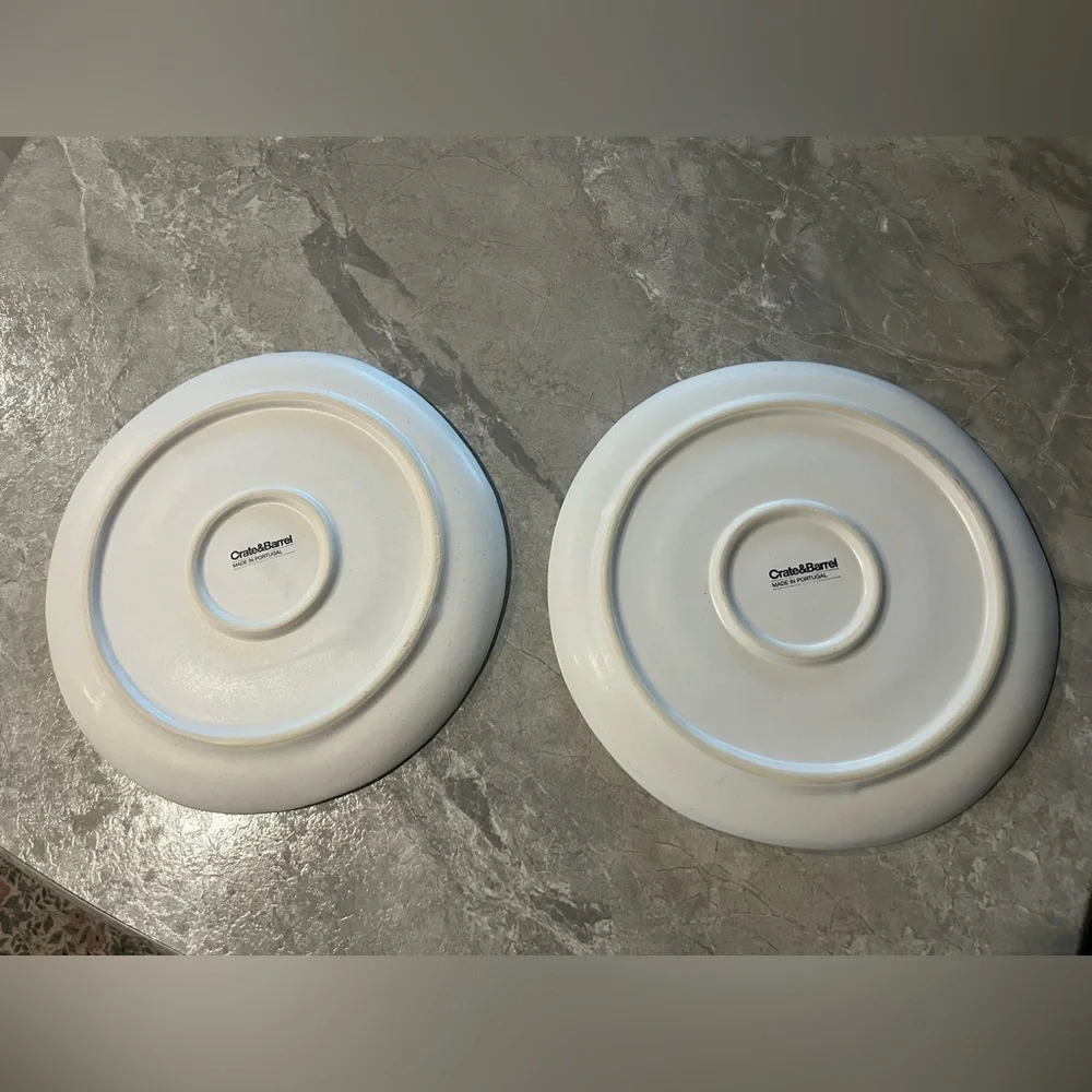 Crate & Barrel “Range” Dinner Plate Set(2)